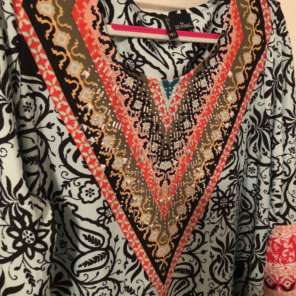 New Directions Curvy Collection Blouse/Dress